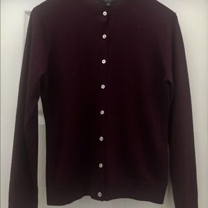 Brooks Brothers Womens Wool Cardigan Sweater S